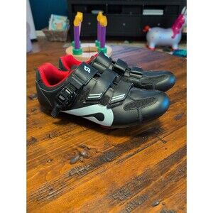 EUC Peloton cycling bike shoes with look delta cleats EU 44 US men's 10.5